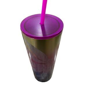 The Starbucks Tri-Layer Floral Stainless Steel Flower Ombre Tumbler Cup